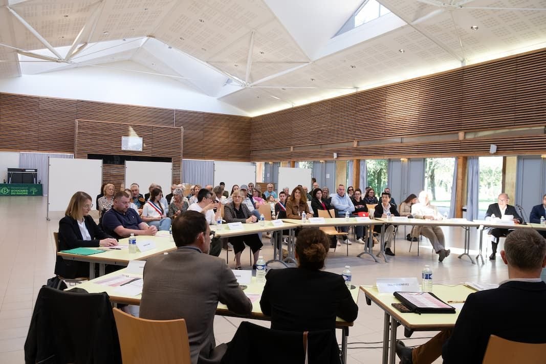 Reportage photo d'une élection municipale dans les Alpilles